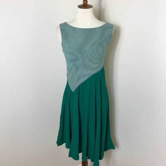 Anthropologie Maeve striped swing dress - Picture 2 of 8